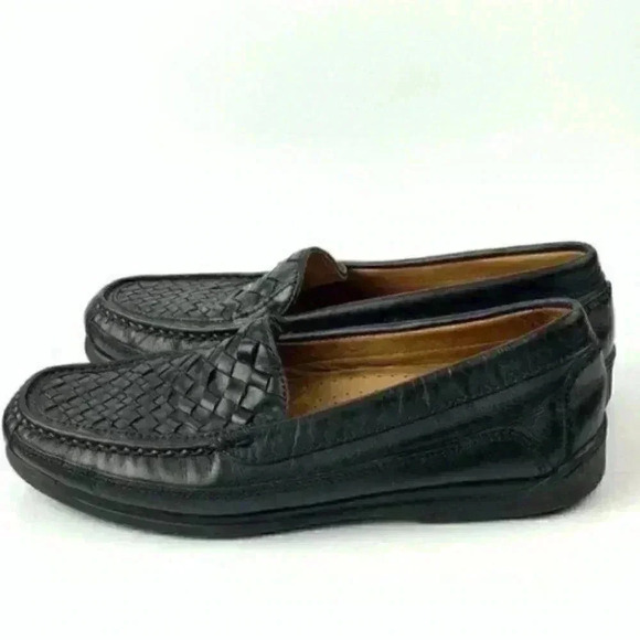 Dockers men’s loafers sz 10 leather made in Brazil main image 5